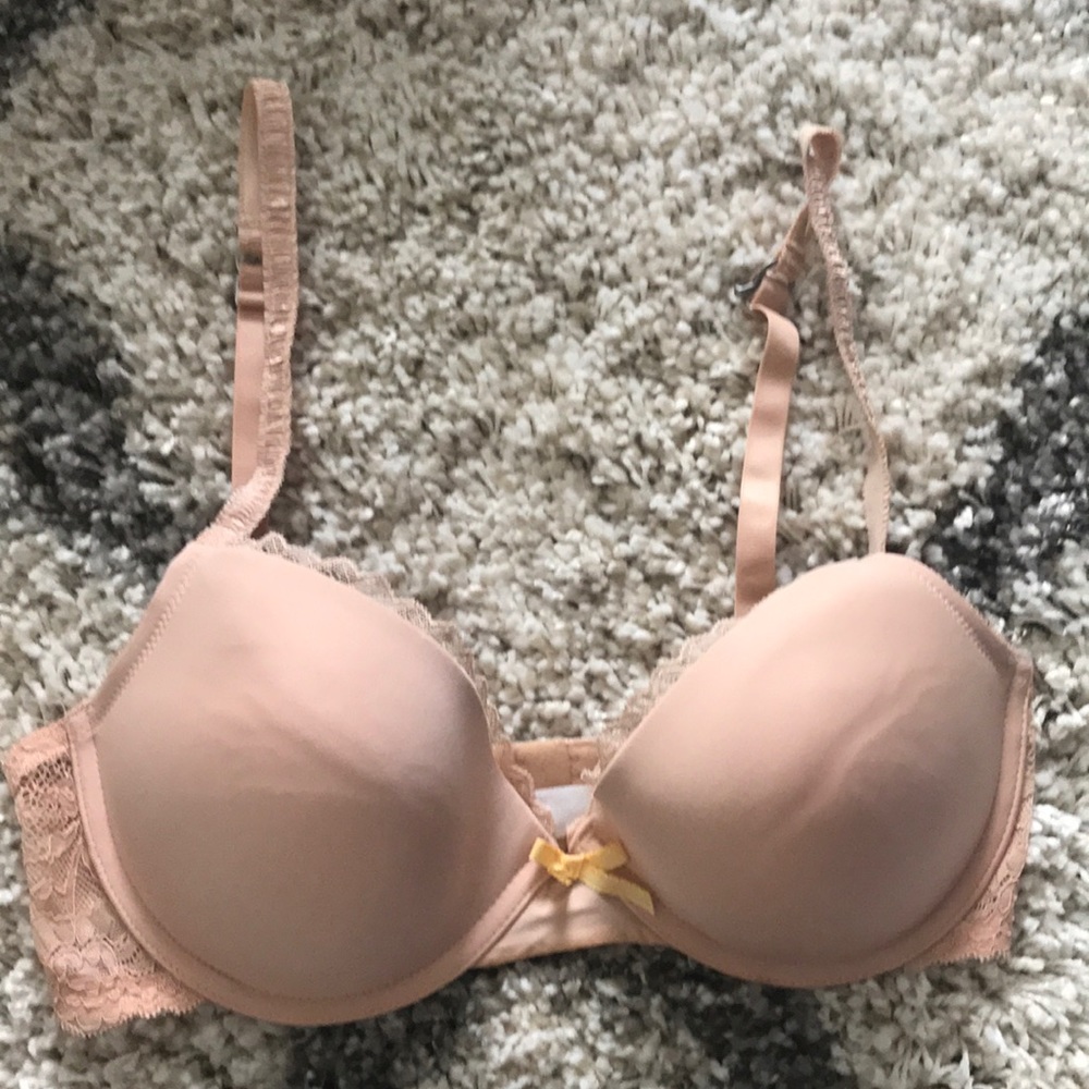 Peachy nude bra